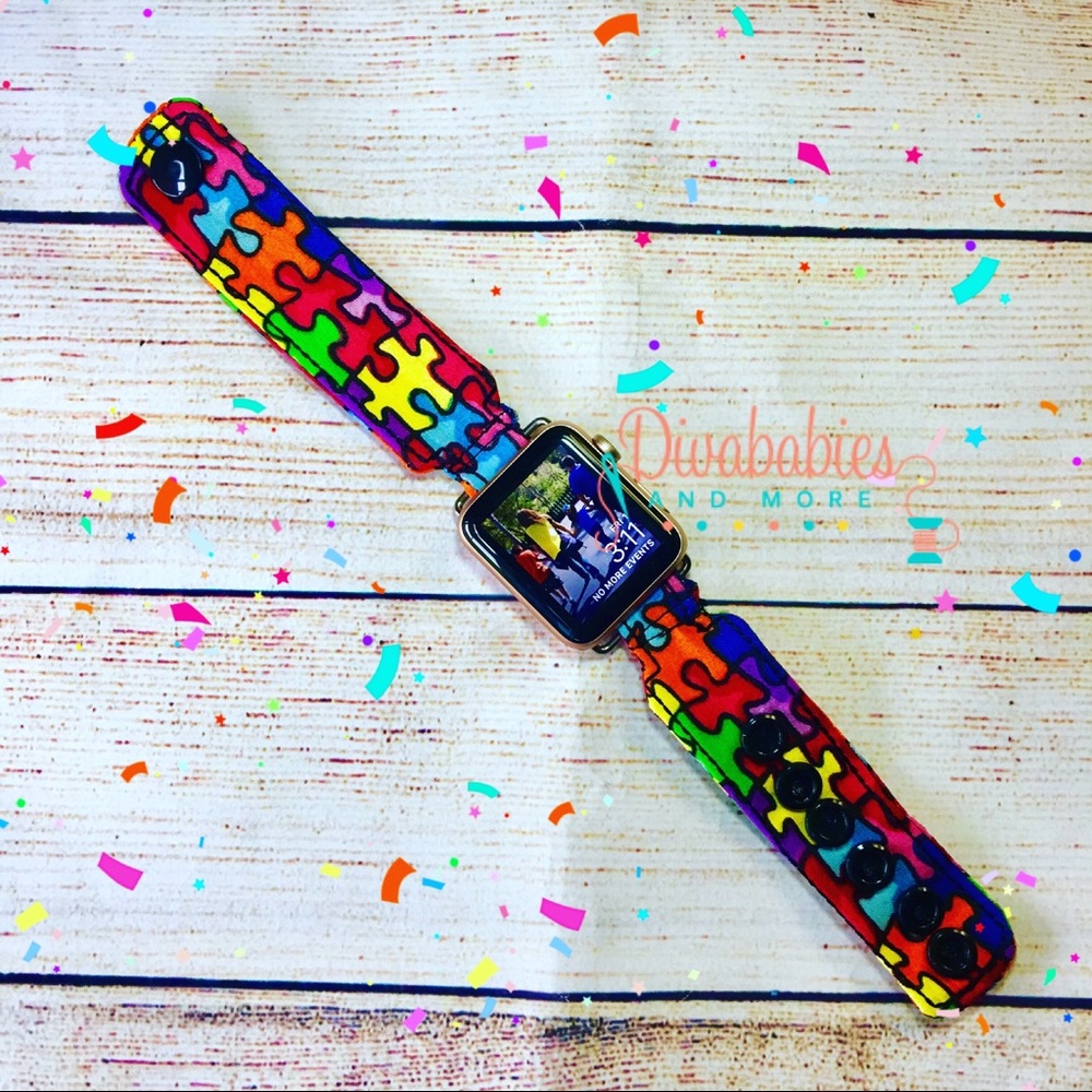 Autism Awareness Band for Apple Watch